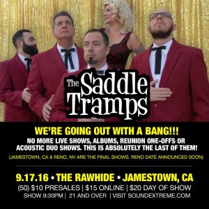 Last show Saddle Tramps