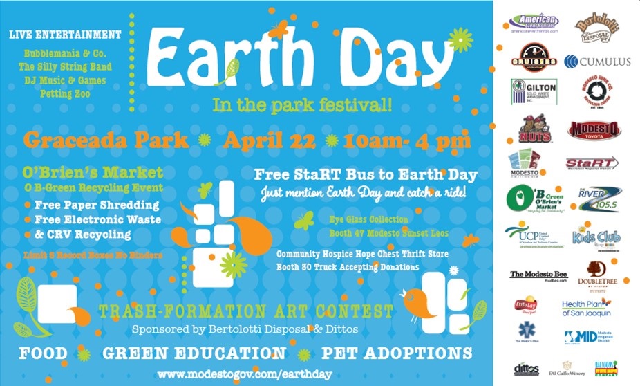 Greenview 28th Annual Earth Day In The Park Festival Modestoview